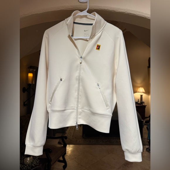 Nike Dri-FIT Cream Jacket - Picture 1 of 4